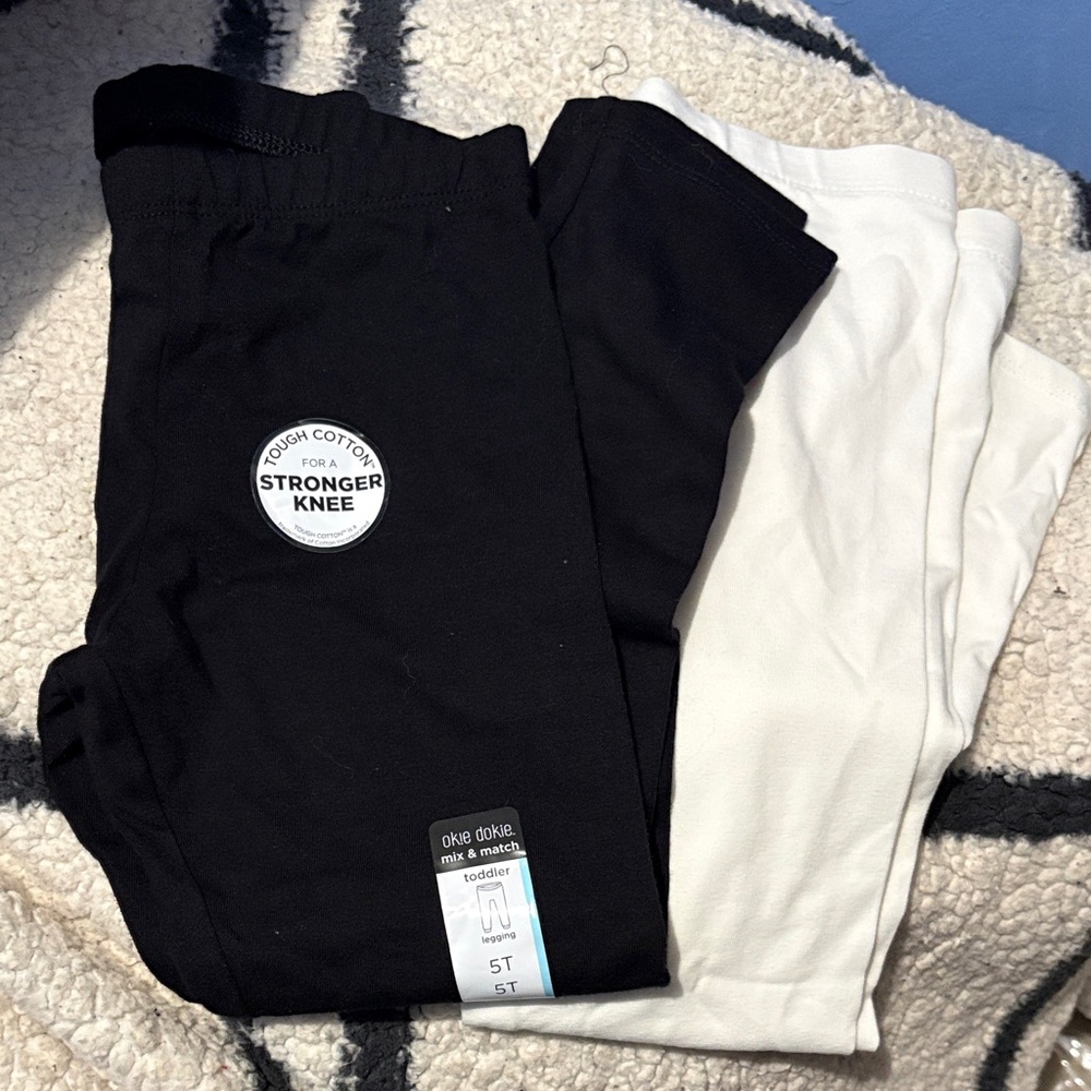 Set of 2 Girls Leggings